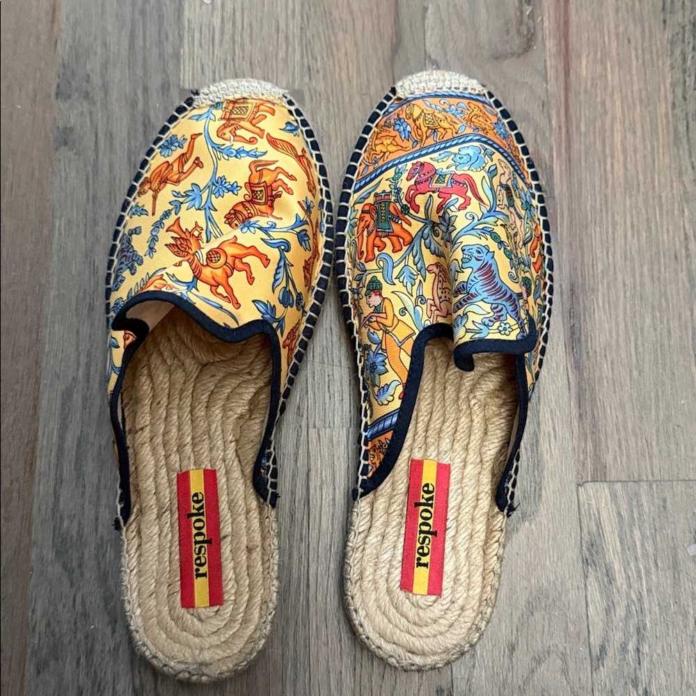 Multicolor Espadrille Flats